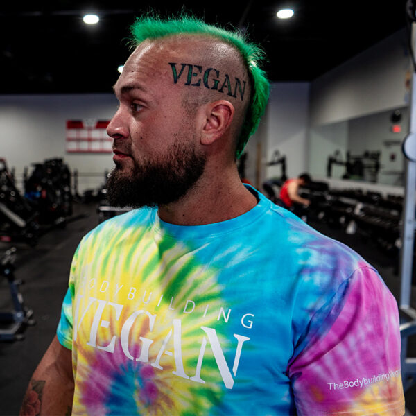 BodybuildingVegan Tie Dye Shirt