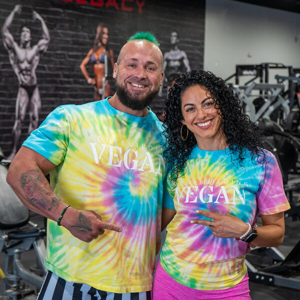 BodybuildingVegan Tie Dye Shirt